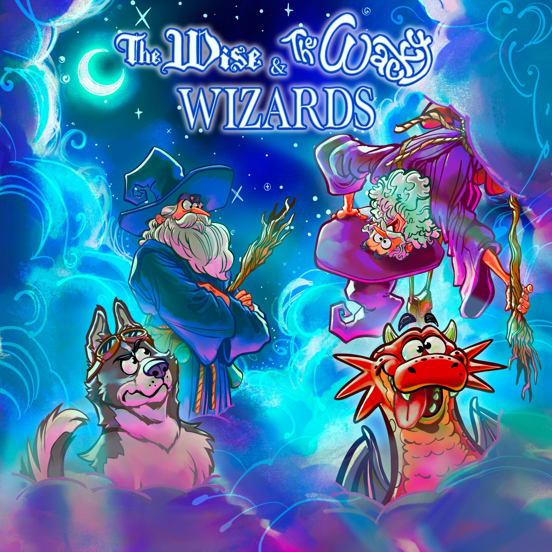 The Wise & The Wacky Wizards artwork