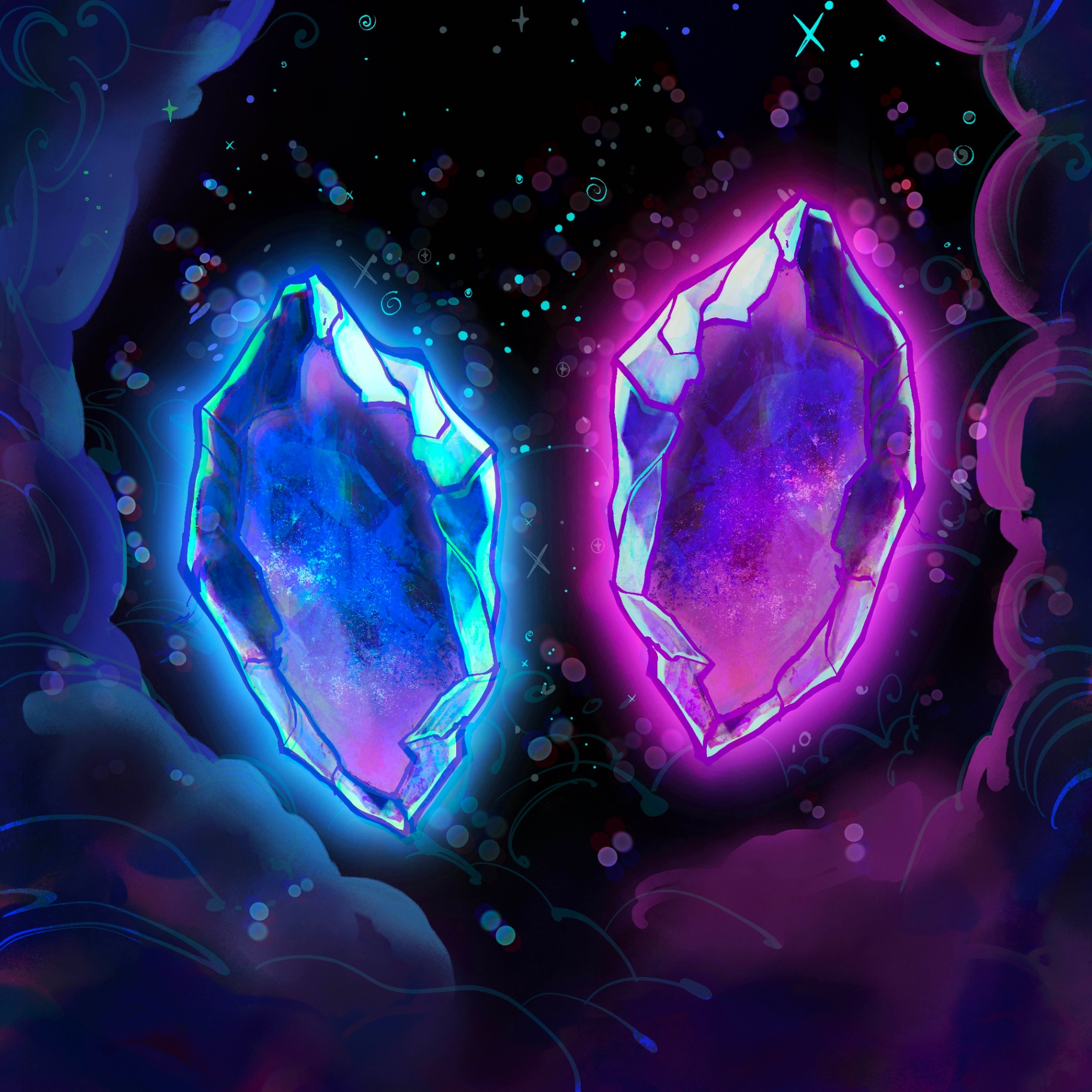 Wise & Wacky Wizards — magic crystals